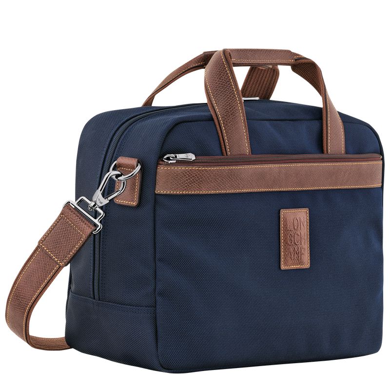 Women Longchamp Boxford S Travel Bag Blue | Thailand-693FLXUBI