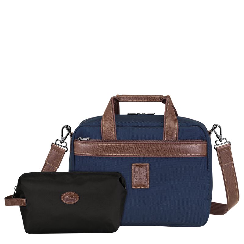Women Longchamp Boxford S Travel Bag Blue | Thailand-693FLXUBI