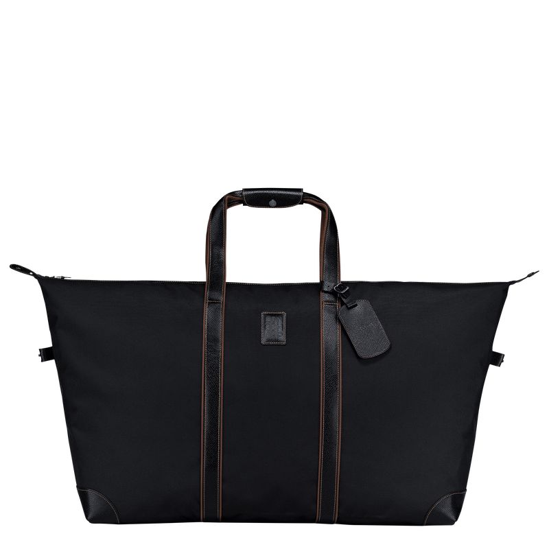 Women Longchamp Boxford Xl Travel Bag Black | Thailand-164VBXAZH