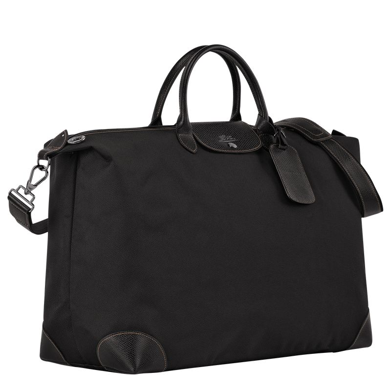 Women Longchamp Boxford Xl Travel Bag Black | Thailand-209RKUAHW