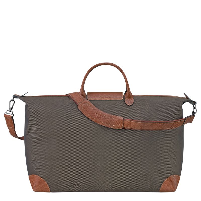 Women Longchamp Boxford Xl Travel Bag Brown | Thailand-183RKDXWS