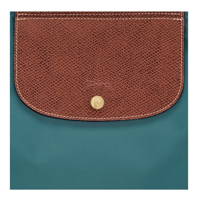 Women Longchamp Cabas L Tote Bag Blue Green | Thailand-190OGLVQZ