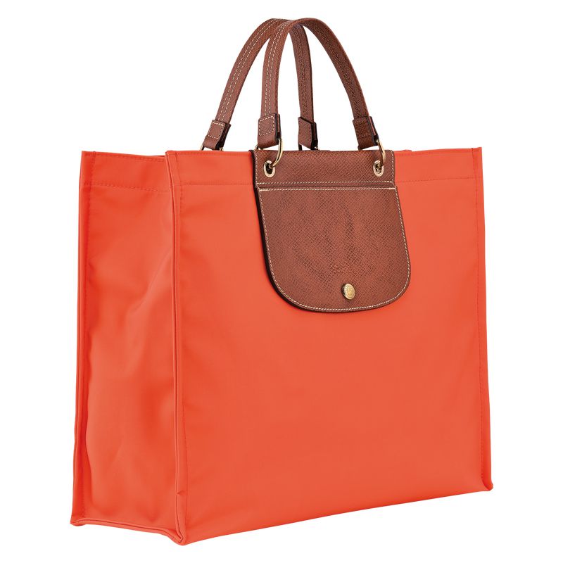 Women Longchamp Cabas L Tote Bag Orange | Thailand-586JEHIGY