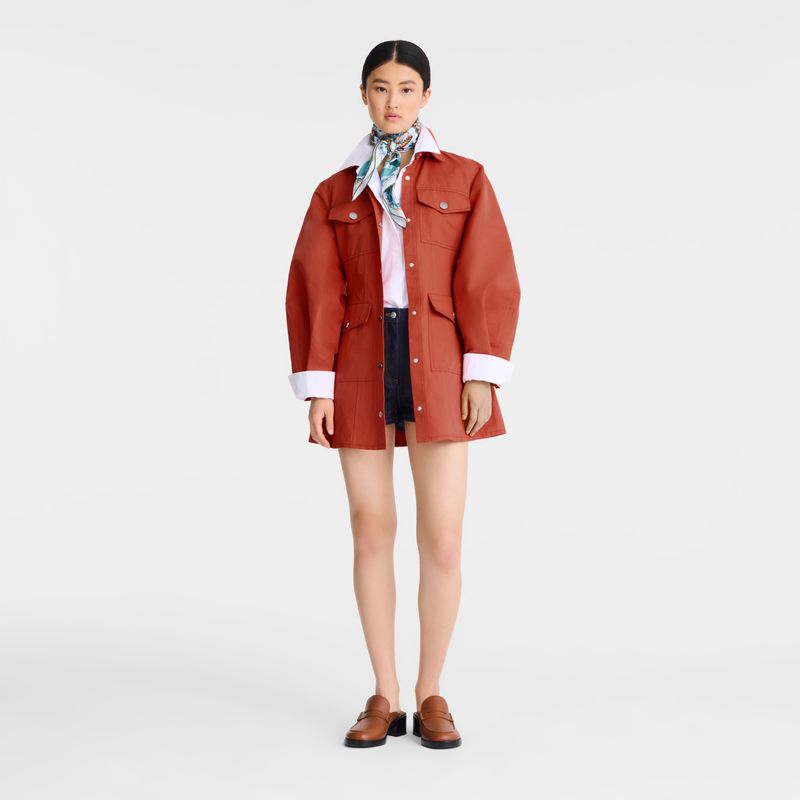 Women Longchamp Canvas Dress Pink | Thailand-592YZTVHP