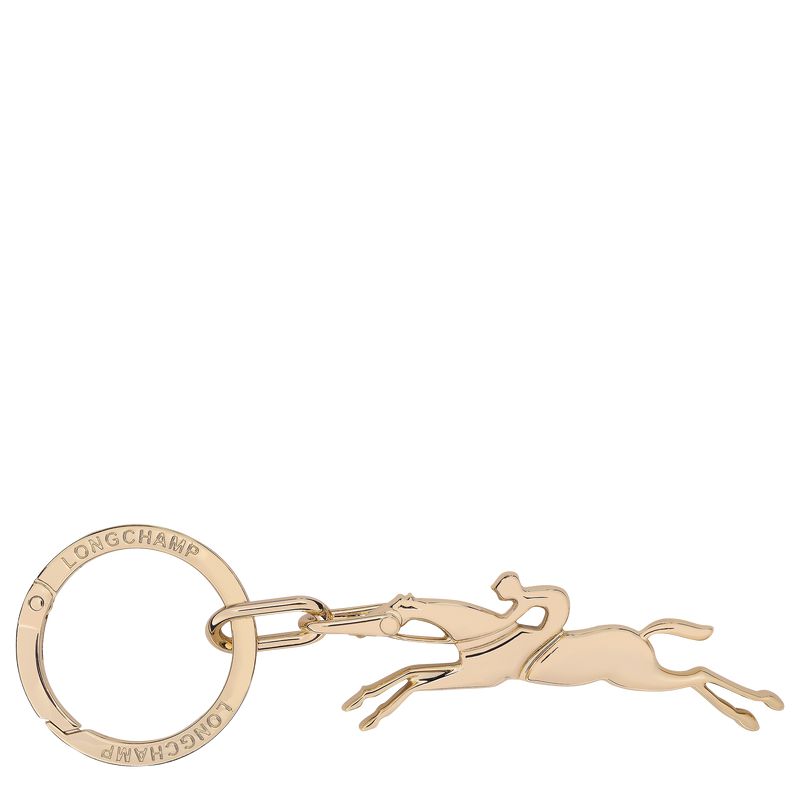 Women Longchamp Cavalier Key Rings Gold | Thailand-804DBUXIA