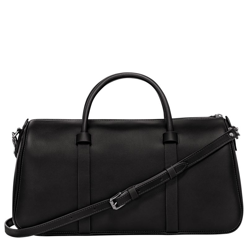 Women Longchamp Daylong L Handbag Black | Thailand-354WCYITU