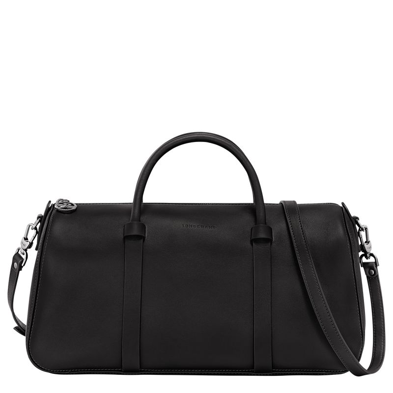 Women Longchamp Daylong L Handbag Black | Thailand-354WCYITU