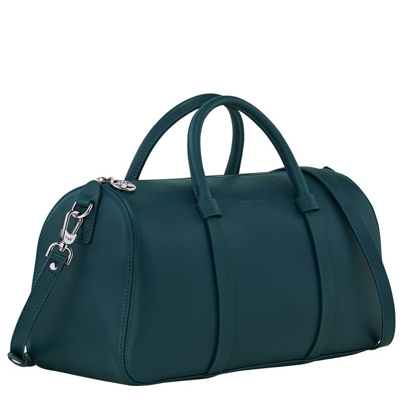 Women Longchamp Daylong L Handbag Blue | Thailand-160NIOXKW