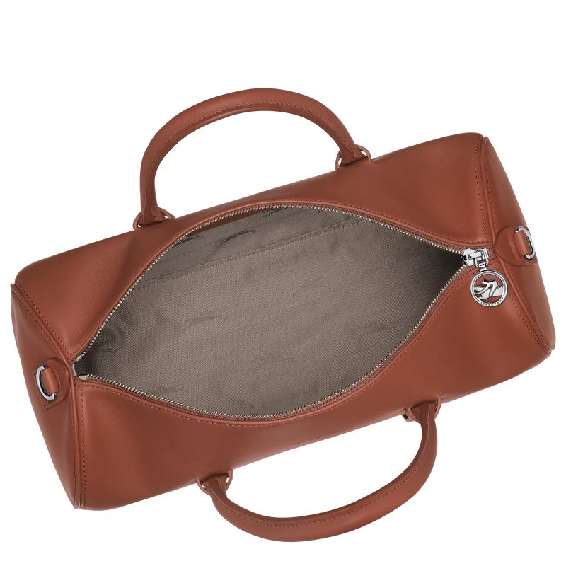Women Longchamp Daylong L Handbag Brown | Thailand-532YGWQFB