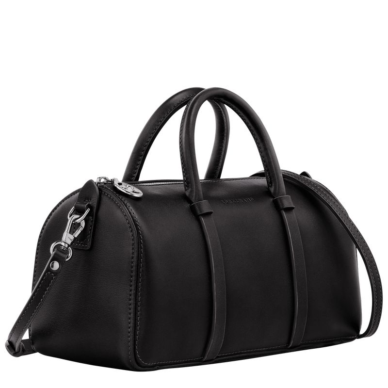 Women Longchamp Daylong M Handbag Black | Thailand-679WZTMFX