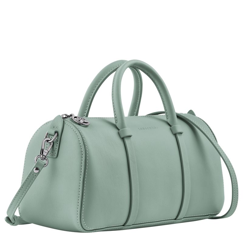 Women Longchamp Daylong M Handbag Blue Green | Thailand-562GVBJCH