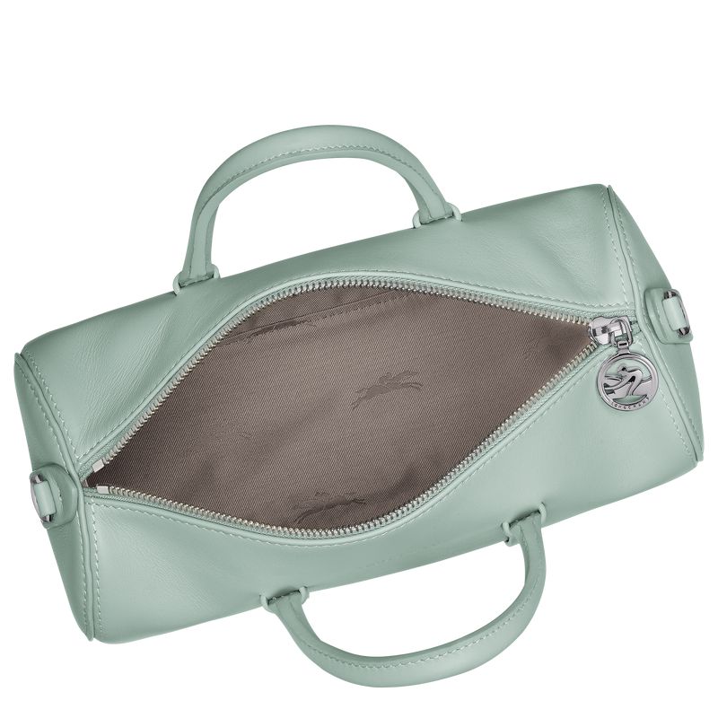 Women Longchamp Daylong M Handbag Blue Green | Thailand-562GVBJCH