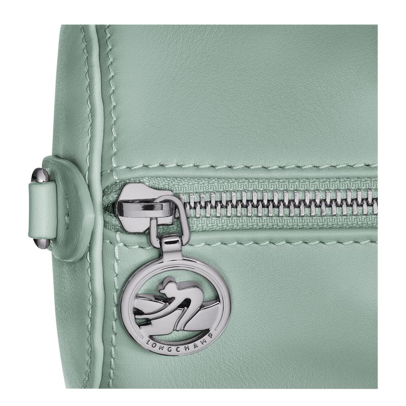 Women Longchamp Daylong M Handbag Blue Green | Thailand-562GVBJCH