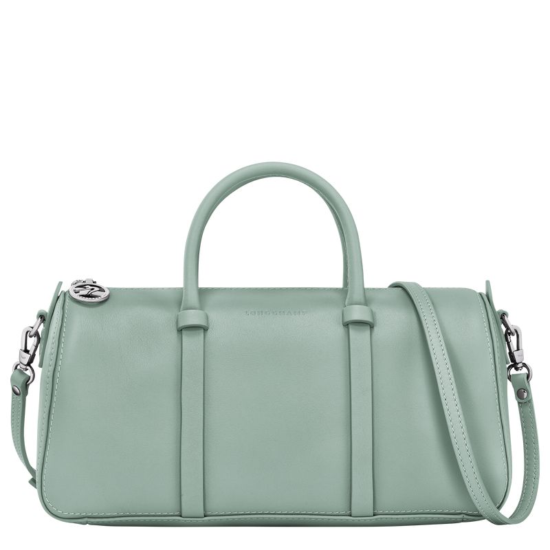Women Longchamp Daylong M Handbag Blue Green | Thailand-562GVBJCH