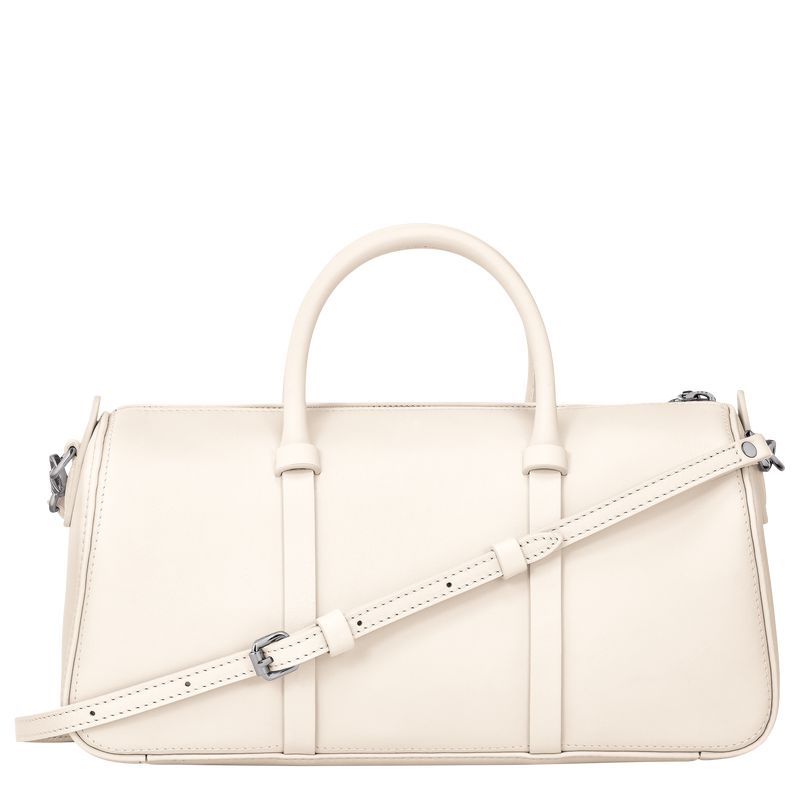 Women Longchamp Daylong M Handbag Cream | Thailand-409GQEZXA