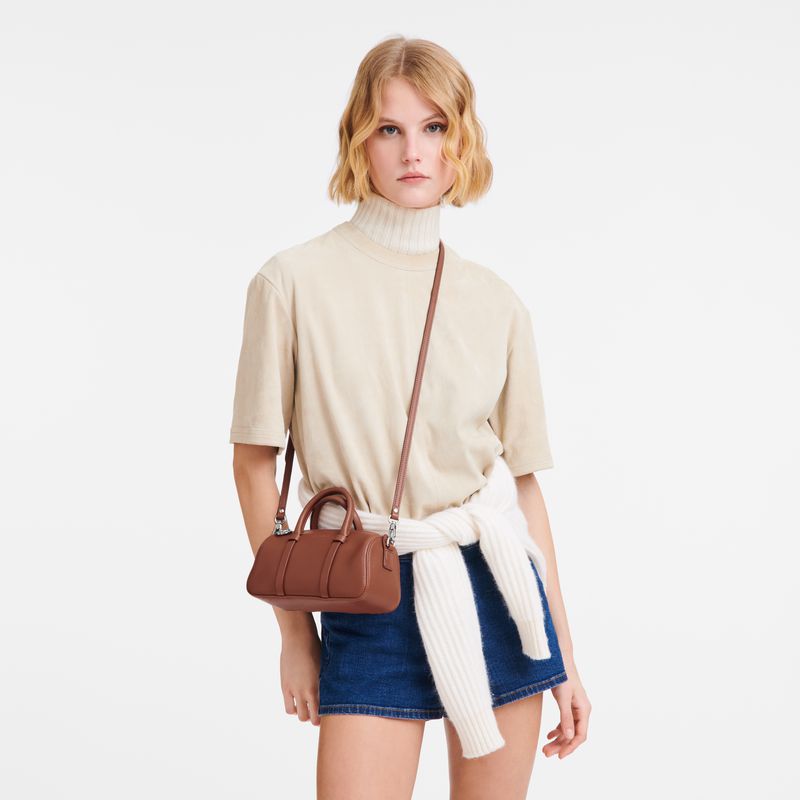 Women Longchamp Daylong S Handbag Brown | Thailand-931PWOCYL