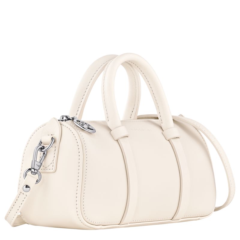 Women Longchamp Daylong S Handbag Cream | Thailand-937HRIYSG