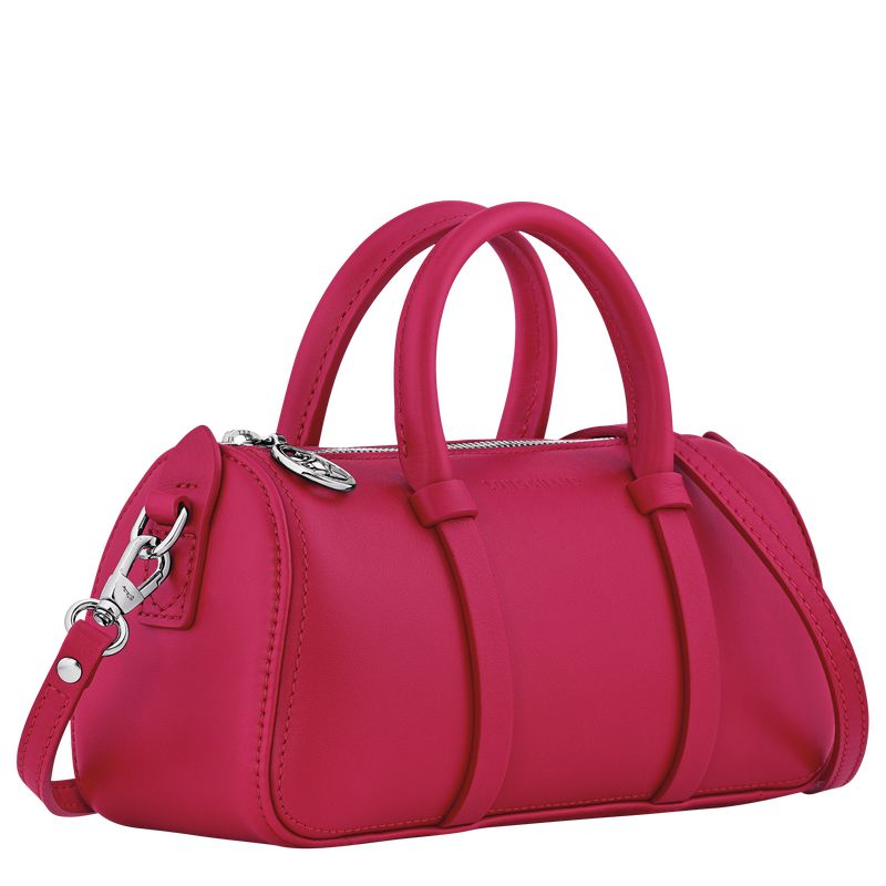 Women Longchamp Daylong S Handbag Dark Pink | Thailand-875TRAFHK