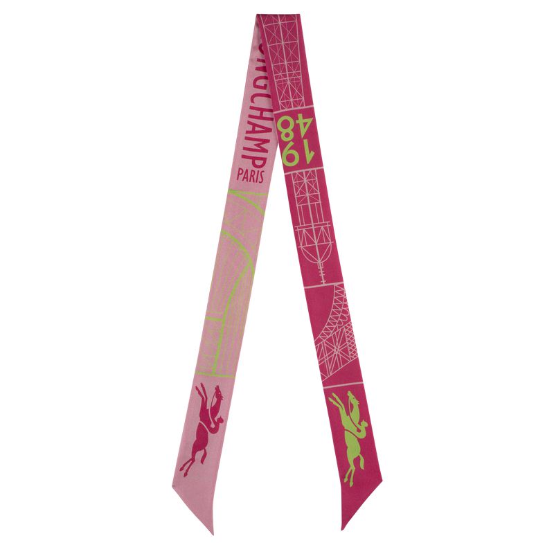 Women Longchamp Eiffel Tower 1948 Headband Pink | Thailand-706MLAWFI