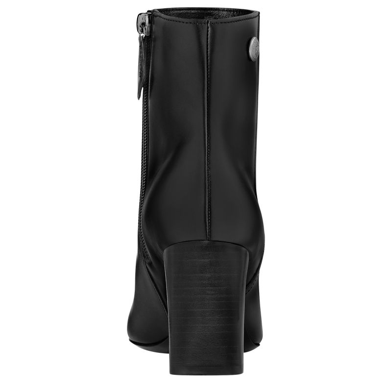 Women Longchamp Epure Low Boots Black | Thailand-967FMBQGC