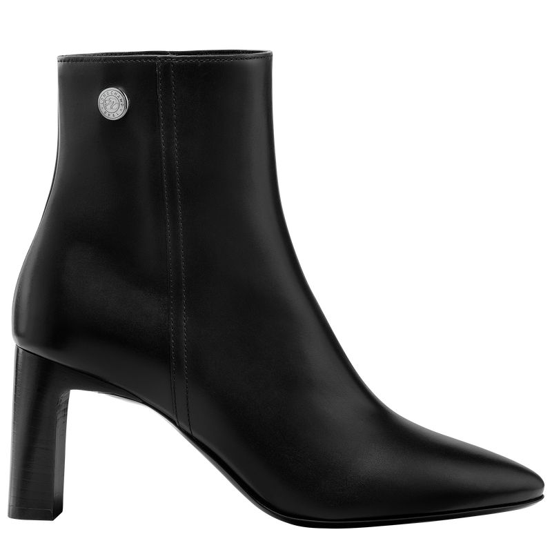 Women Longchamp Epure Low Boots Black | Thailand-967FMBQGC