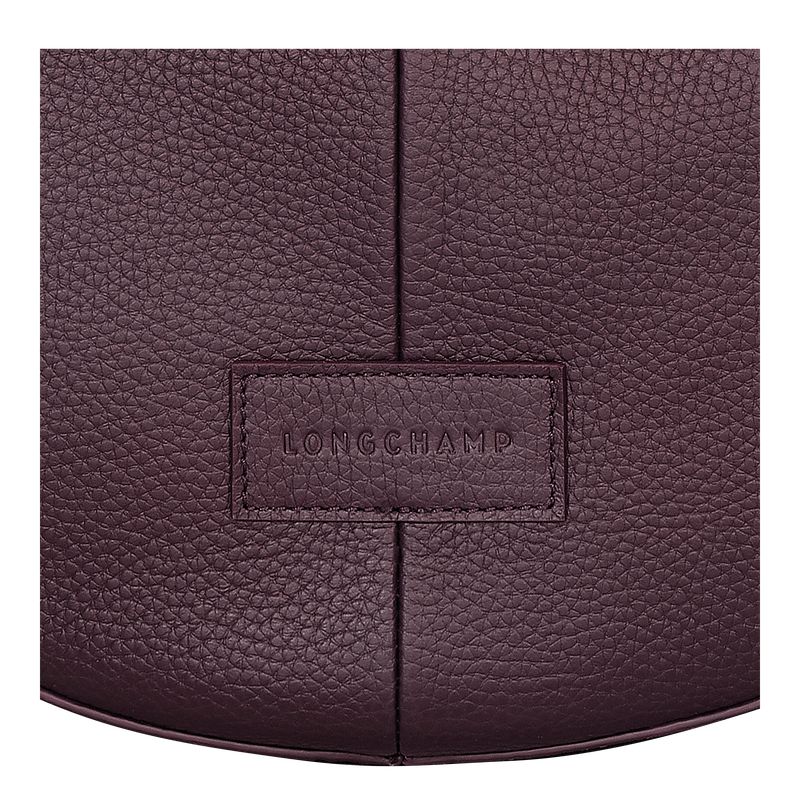 Women Longchamp Essential L Crossbody Bag Dark Purple | Thailand-217NIARST