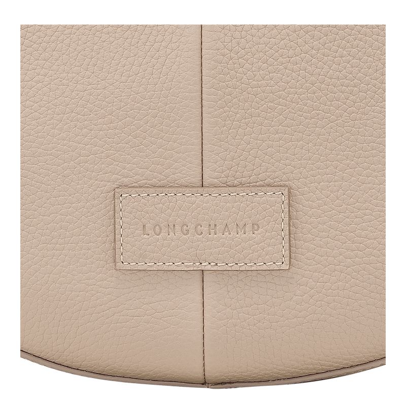 Women Longchamp Essential L Crossbody Bag Beige | Thailand-936HTKCRX