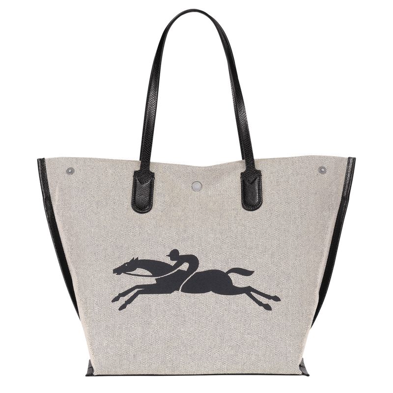 Women Longchamp Essential L Tote Bag Cream | Thailand-691DQYEHP