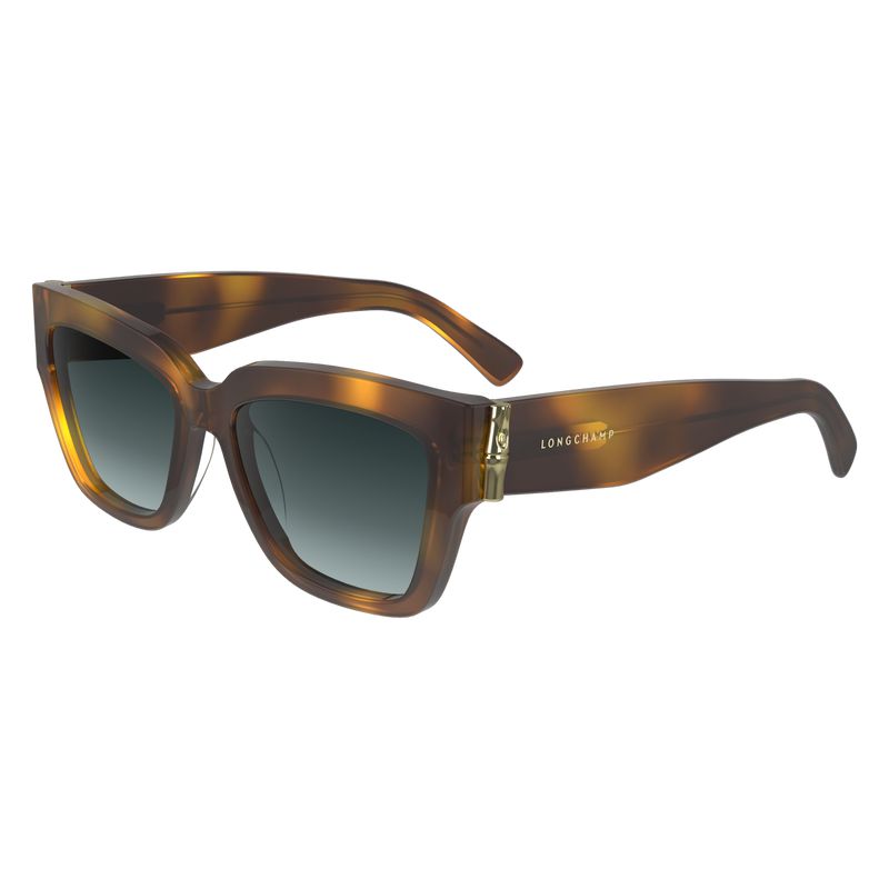 Women Longchamp Fall-winter 2023 Collection Sunglasses Brown | Thailand-429TSZOWL