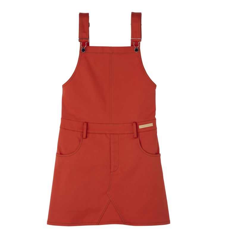 Women Longchamp Gabardine Dress Pink | Thailand-726VQURJC