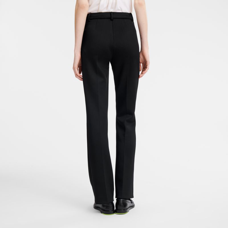 Women Longchamp Jersey Pants Black | Thailand-230JWOHAV