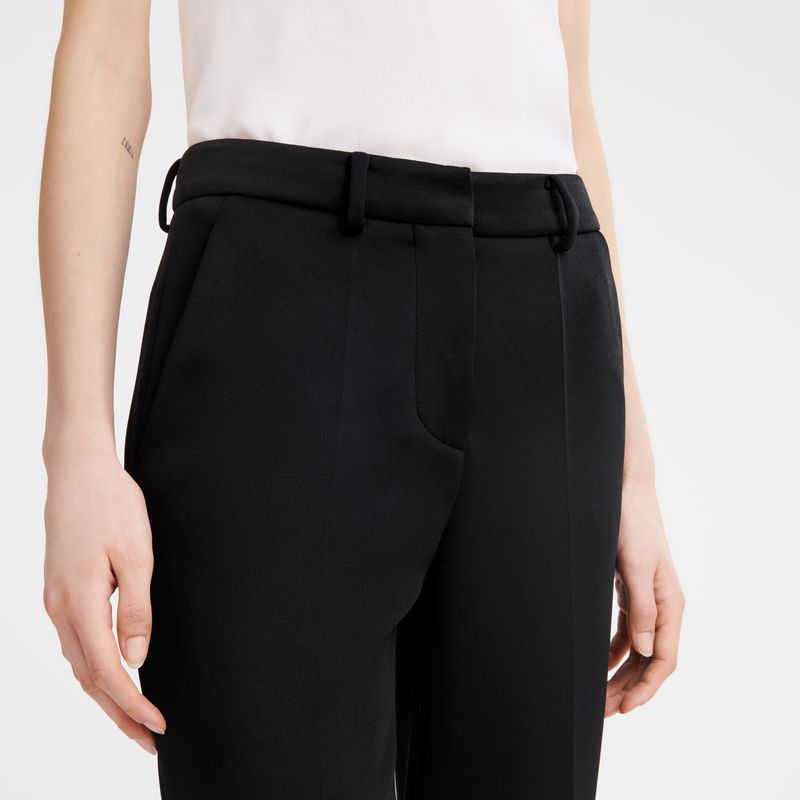 Women Longchamp Jersey Pants Black | Thailand-230JWOHAV
