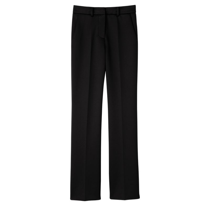 Women Longchamp Jersey Pants Black | Thailand-230JWOHAV