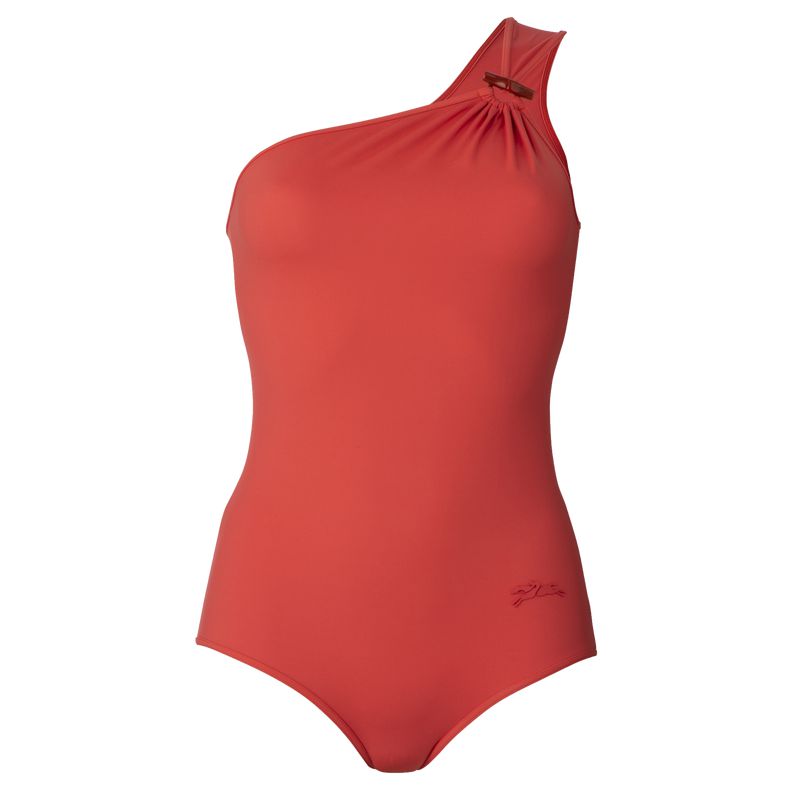 Women Longchamp Jersey Swimsuit Pink | Thailand-930KJRTZO