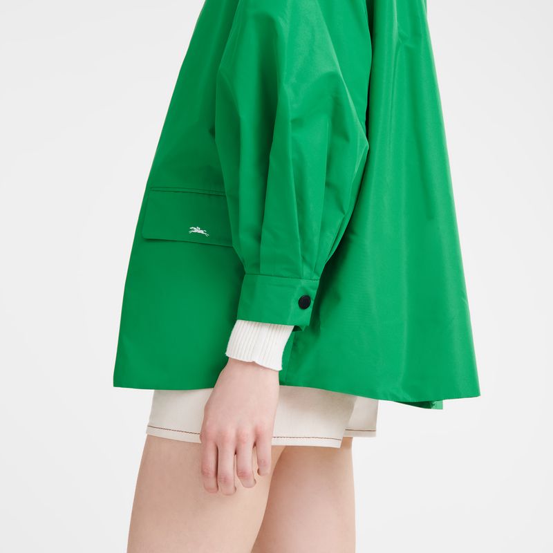 Women Longchamp Kimono Jacket Green | Thailand-176XPMCHI