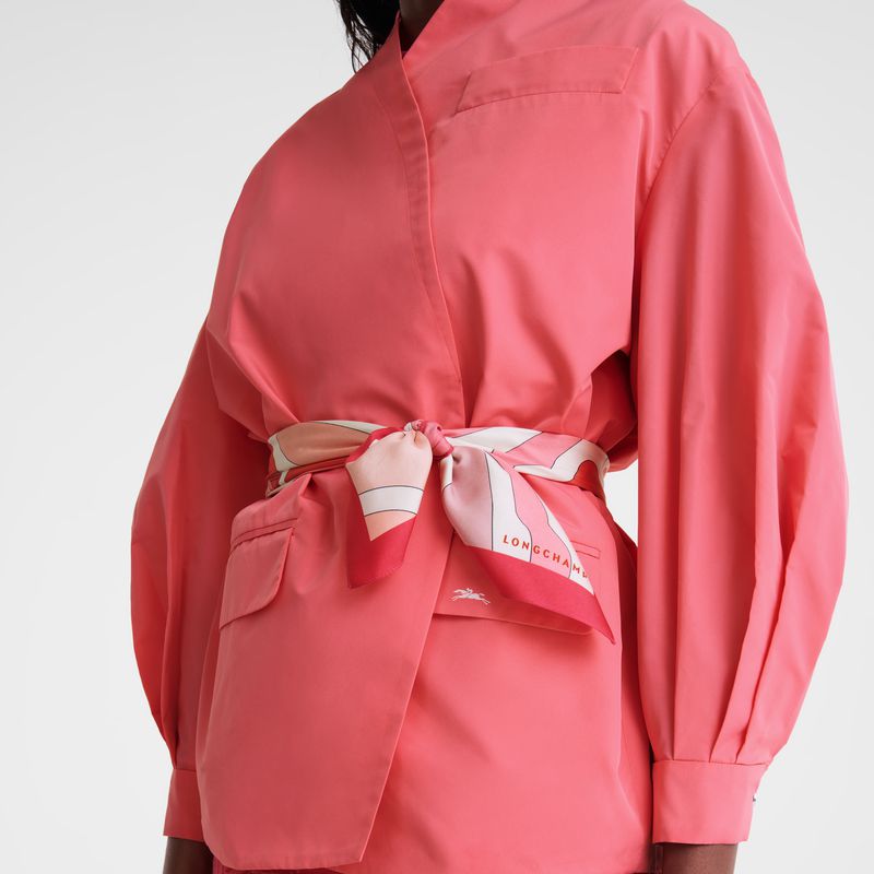 Women Longchamp Kimono Jacket Pink | Thailand-709ORNKFA