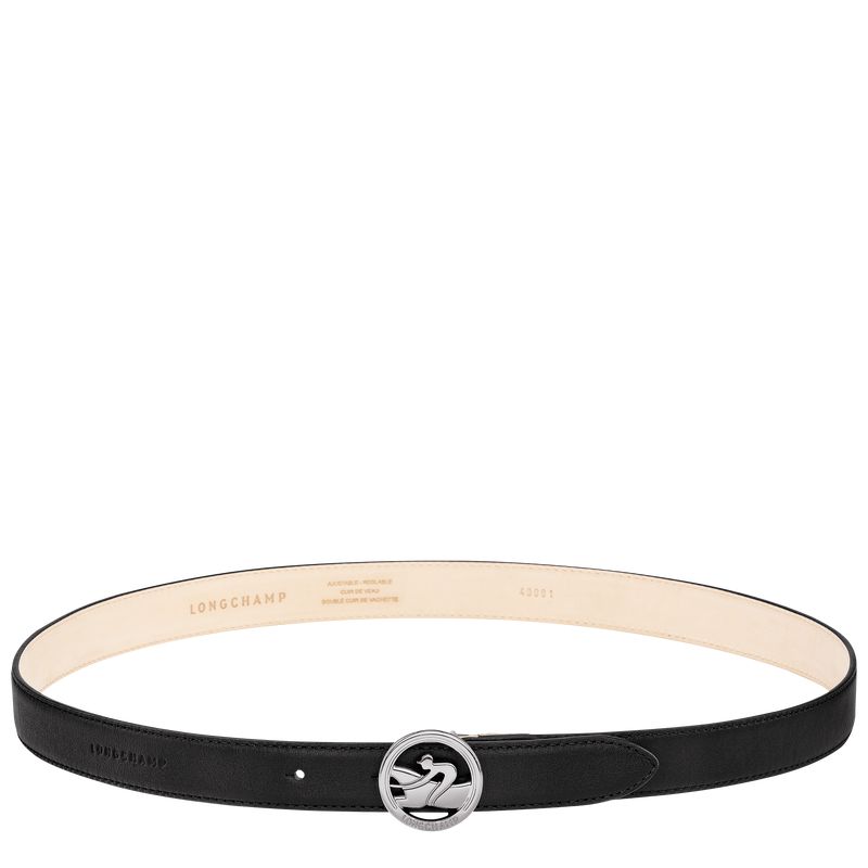 Women Longchamp La Médaille Belt Black | Thailand-238VOJIUQ