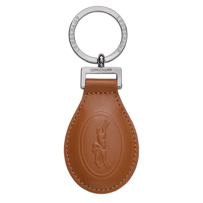 Women Longchamp Le Foulonné Key Rings Brown | Thailand-927NKUADX