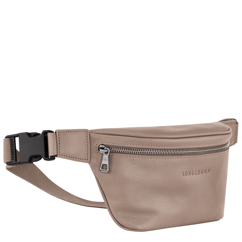 Women Longchamp Le Foulonné M Belt Bag Grey | Thailand-870CUAFYT