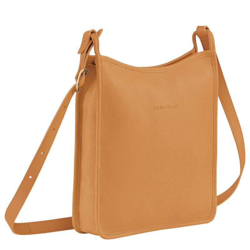 Women Longchamp Le Foulonné M Crossbody Bag Brown | Thailand-197CBPMOX
