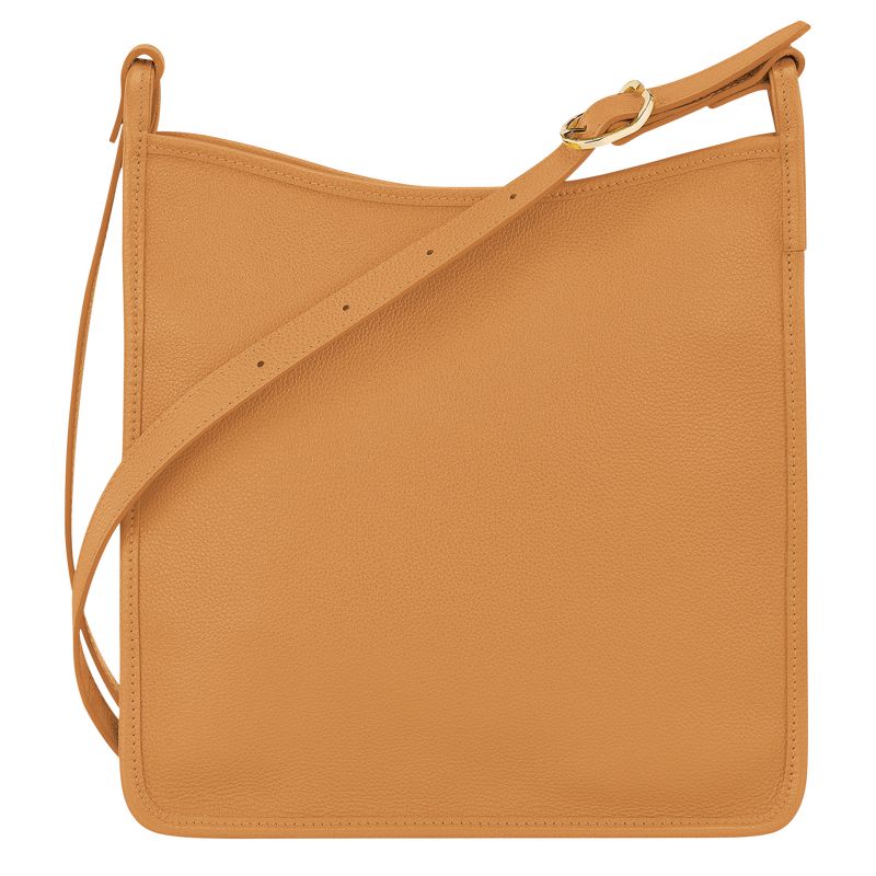 Women Longchamp Le Foulonné M Crossbody Bag Brown | Thailand-197CBPMOX