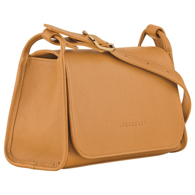Women Longchamp Le Foulonné M Crossbody Bag Brown | Thailand-437XTFBMV