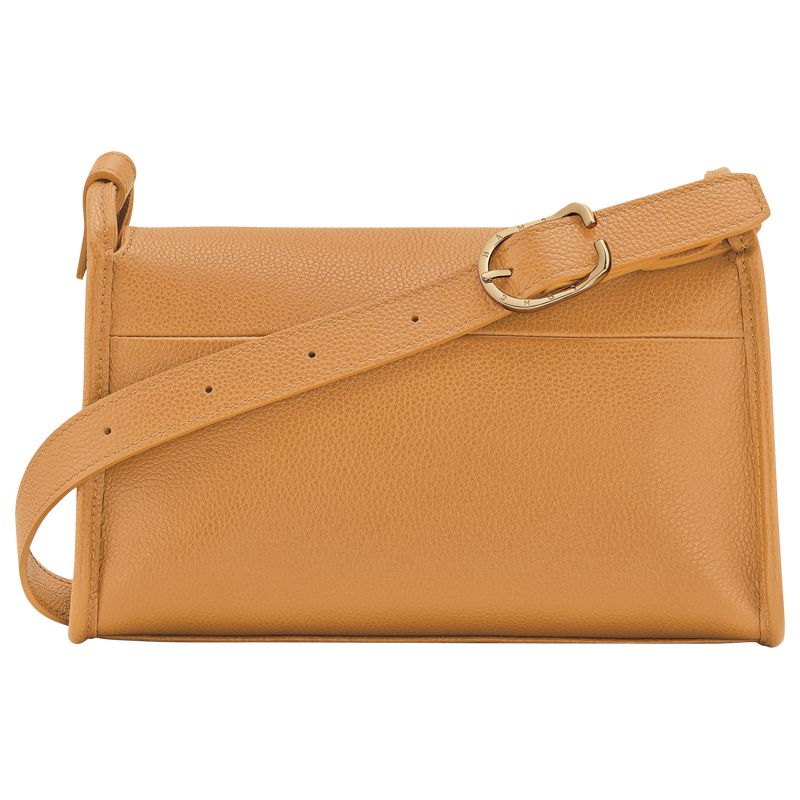 Women Longchamp Le Foulonné M Crossbody Bag Brown | Thailand-437XTFBMV