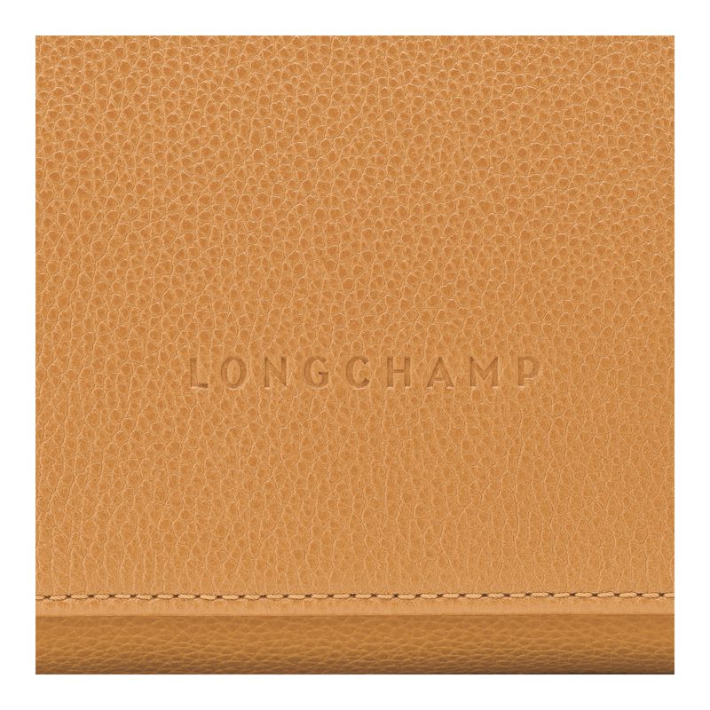 Women Longchamp Le Foulonné M Crossbody Bag Brown | Thailand-437XTFBMV