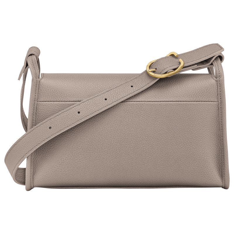 Women Longchamp Le Foulonné M Crossbody Bag Grey | Thailand-916ZKELRJ