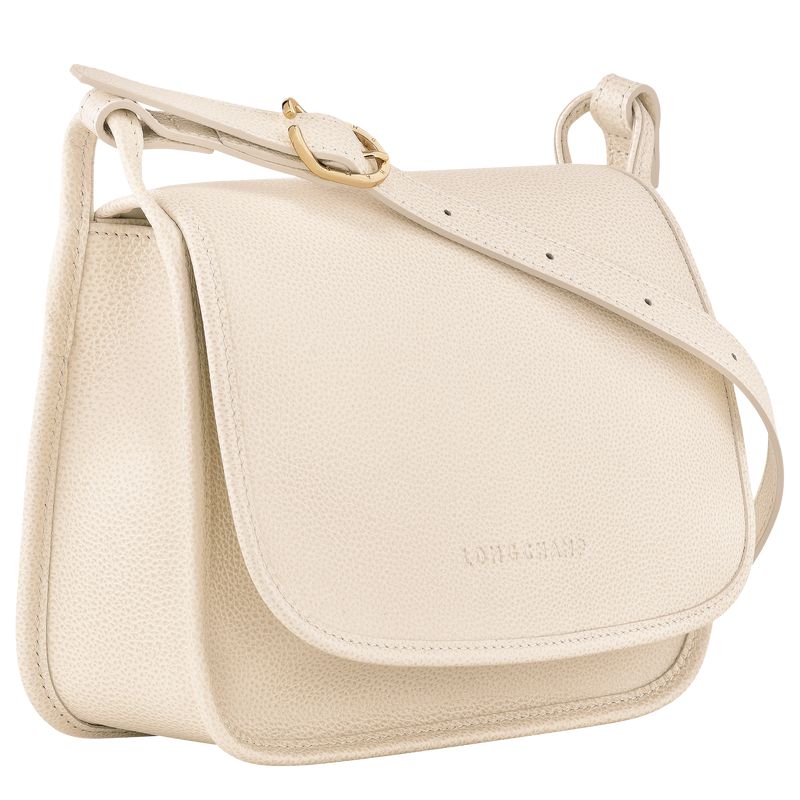 Women Longchamp Le Foulonné M Crossbody Bag Beige | Thailand-019TYMEPW