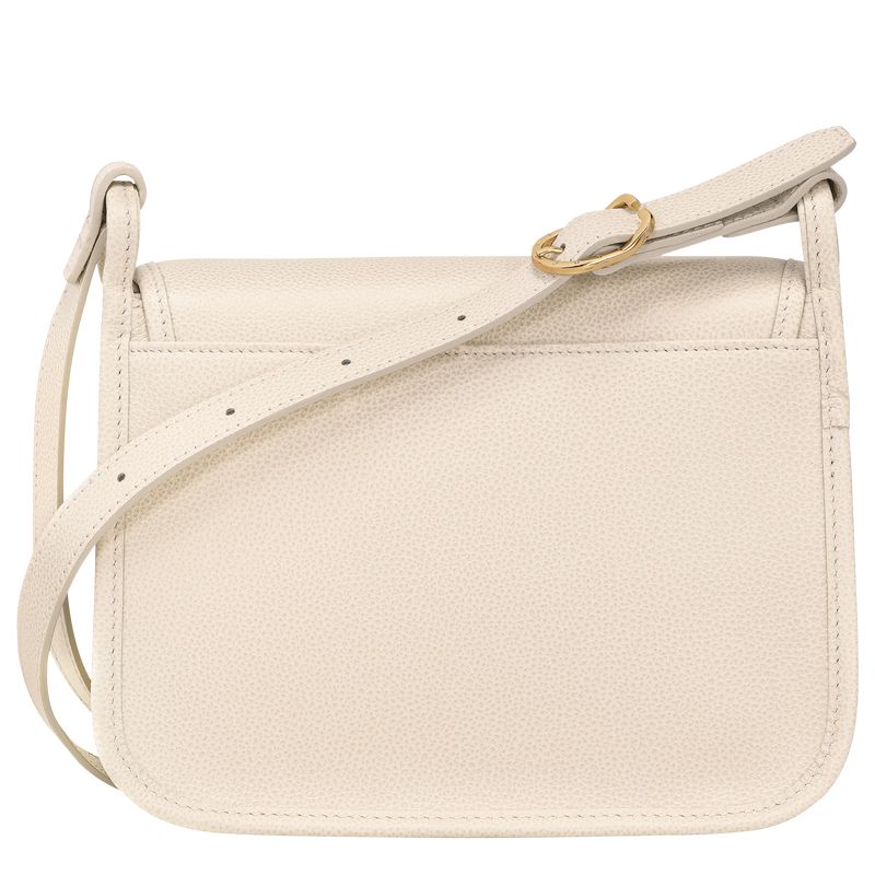 Women Longchamp Le Foulonné M Crossbody Bag Beige | Thailand-019TYMEPW