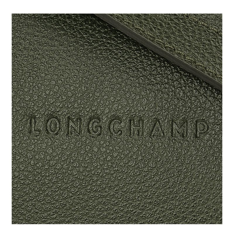 Women Longchamp Le Foulonné M Crossbody Bag Khaki | Thailand-491TXBCIA