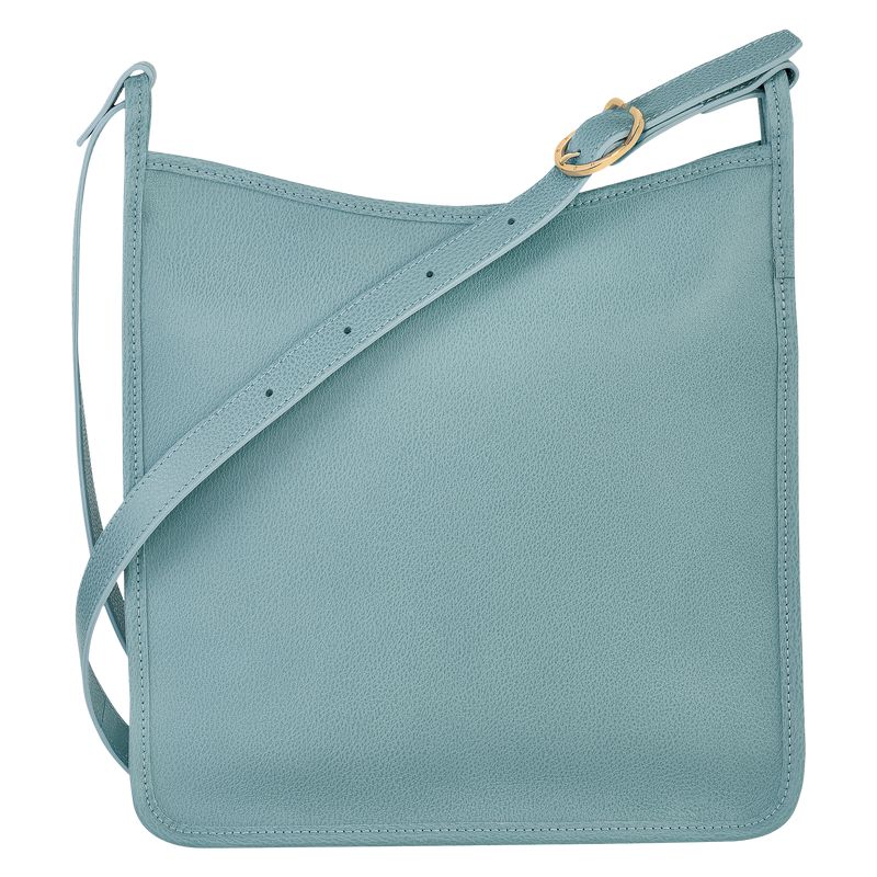 Women Longchamp Le Foulonné M Crossbody Bag Blue | Thailand-237ICGHAS