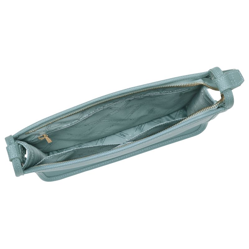 Women Longchamp Le Foulonné M Crossbody Bag Blue | Thailand-237ICGHAS